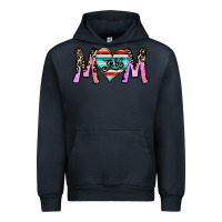 Navy girl mom Urban Hoodie - CowhideDigitalArt