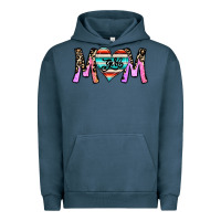 Pigment Midnight Navy girl mom Urban Hoodie - CowhideDigitalArt