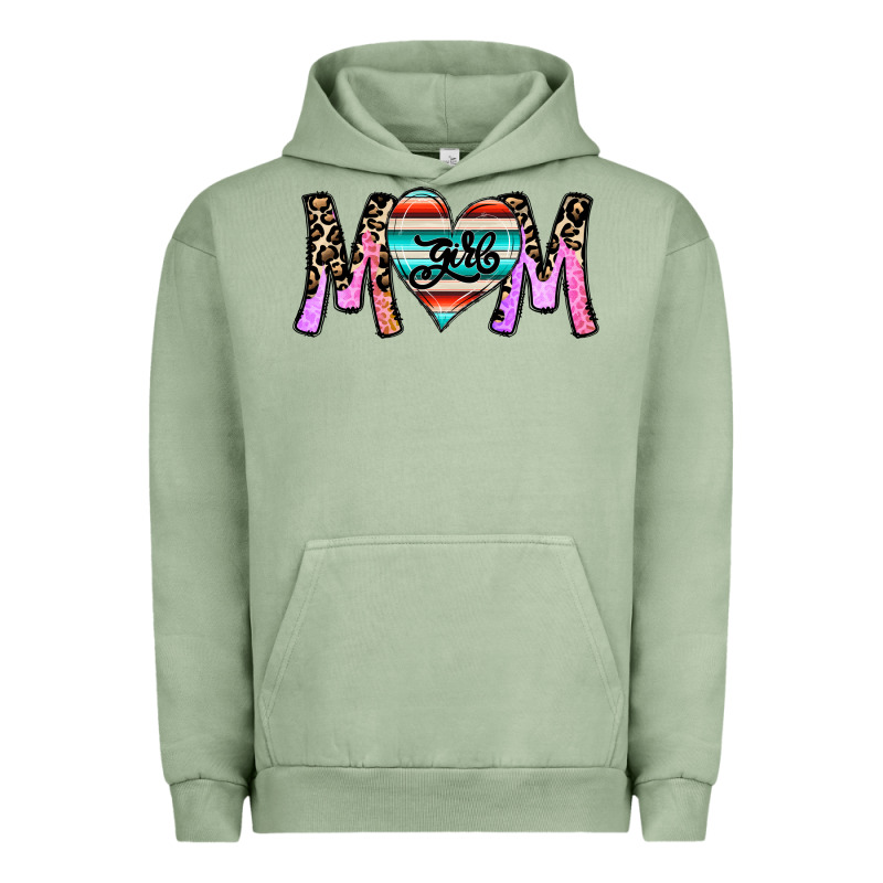 Girl Mom Urban Hoodie by CowhideDigitalArt | Teevron