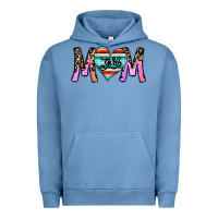 Pigment Pebble Blue girl mom Urban Hoodie - CowhideDigitalArt