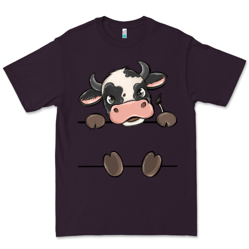 Custom Cow Premium Tee by MaliasSmallBusiness | Teevron