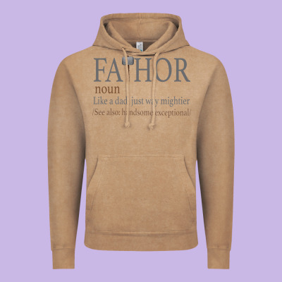 Fa-thor Like Dad Just Way Mightier Vintage Hoodie Designed By Bettercallsaul