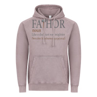 Vintage Zinc Fa-Thor Like Dad Just Way Mightier Vintage Hoodie - Bettercallsaul