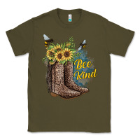 Army Green Bee Kind Classic Tee - JahusDesignShop