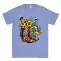 Colony Blue Bee Kind Classic Tee - JahusDesignShop