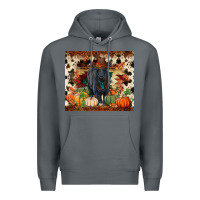 Rock Fall black angus Premium Hoodie - RanaPortraitStore