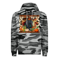 Slate Camo Fall black angus Premium Hoodie - RanaPortraitStore