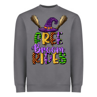 Storm free broom rides Heavyweight Sweatshirt - CowGirlArtShop