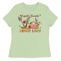 Matcha cupids favorite lunch lady Ladies Tee - MaliasSmallBusiness