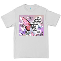 Dove Grey bible verse Premium Tee - MaliasSmallBusiness