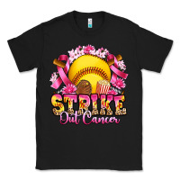 Black strike out cancer softball Classic Tee - Artiststas