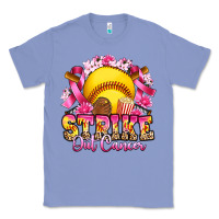 Colony Blue strike out cancer softball Classic Tee - Artiststas