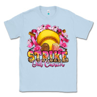 Dusty Blue strike out cancer softball Classic Tee - Artiststas