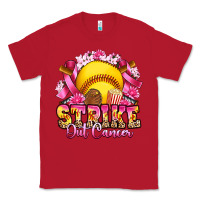 Red strike out cancer softball Classic Tee - Artiststas