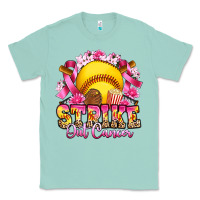 Seafoam strike out cancer softball Classic Tee - Artiststas