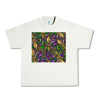 Pistachio mardi gras fleur de lis Urban Heavy Tee - RanaPortraitStore