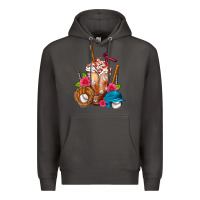Smoke Baseball Frappe Premium Hoodie - FaDigitalArtStudio