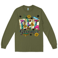 Army Green Western Pet Groomer Long Sleeve Tee - texasbilliewilder