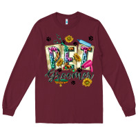 Burgundy Western Pet Groomer Long Sleeve Tee - texasbilliewilder