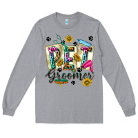 Heather Grey Western Pet Groomer Long Sleeve Tee - texasbilliewilder