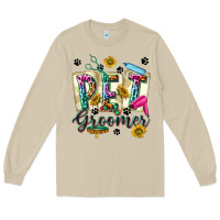 Mushroom Western Pet Groomer Long Sleeve Tee - texasbilliewilder