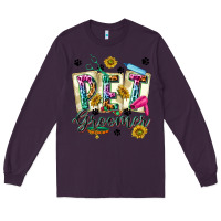Plum Western Pet Groomer Long Sleeve Tee - texasbilliewilder