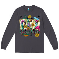 Smoke Western Pet Groomer Long Sleeve Tee - texasbilliewilder