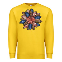 Lemon american sunflower Premium Sweatshirt - BundleAndBundleShop