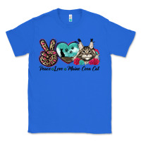 True Royal peace love maine coon cat Classic Tee - LillyAllenDesigns