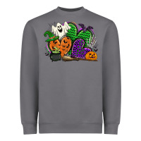 Storm halloween heart Heavyweight Sweatshirt - CowGirlArtShop