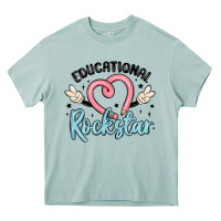 Arona educational rockstar Heavy Core Tee - MaliasSmallBusiness