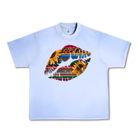 Grape Ice Aztec Sunflower Lips Urban Heavy Tee - Bettercallsaul
