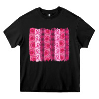Black breast cancer brushstroke Heavy Core Tee - AdoDesignShop