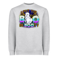 Heather Grey i put boo in booty Heavyweight Sweatshirt - CowGirlArtShop