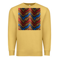 Antique Gold leopard 4th of july seamless pattern Premium Sweatshirt - BundleAndBundleShop