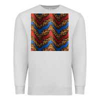 Dove Grey leopard 4th of july seamless pattern Premium Sweatshirt - BundleAndBundleShop