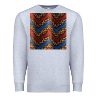 Heather Grey leopard 4th of july seamless pattern Premium Sweatshirt - BundleAndBundleShop