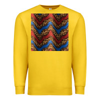 Lemon leopard 4th of july seamless pattern Premium Sweatshirt - BundleAndBundleShop