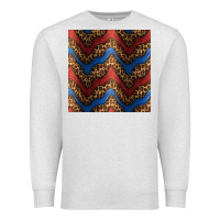 Oatmeal Heather leopard 4th of july seamless pattern Premium Sweatshirt - BundleAndBundleShop