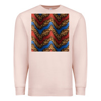 Pale Pink leopard 4th of july seamless pattern Premium Sweatshirt - BundleAndBundleShop