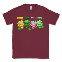 Burgundy st. patrick's day god says you are Classic Tee - Artiststas
