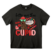 Asphalt better aim than cupid with dog and duck Heavy Core Tee - MaliasSmallBusiness