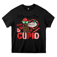 Black better aim than cupid with dog and duck Heavy Core Tee - MaliasSmallBusiness
