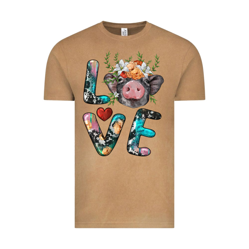 Pig Love Vintage Tee by BarkalooDesign | Teevron