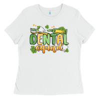 White dental squad Ladies Tee - MaliasSmallBusiness