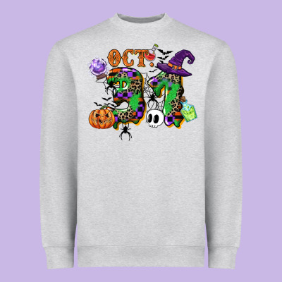 October 31 Heavyweight Sweatshirt Designed By Cowgirlartshop