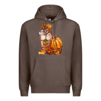 Coffee Pumpkin Spice Coffee Premium Hoodie - FaDigitalArtStudio