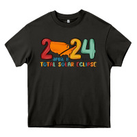 Asphalt total solar eclipse Heavy Core Tee - MaliasSmallBusiness