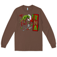 Chestnut Christmas Character Long Sleeve Tee - NancyCooperArtShop