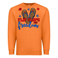 Carrot flip flops and freedom Premium Sweatshirt - BundleAndBundleShop